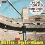 Обложка альбома Se lei non c'è / Tutti i miei ricordi (1969)